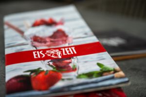 CaféZeit Piccolo - Eis Zeit Karte